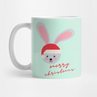 Cute christmas rabbit Mug